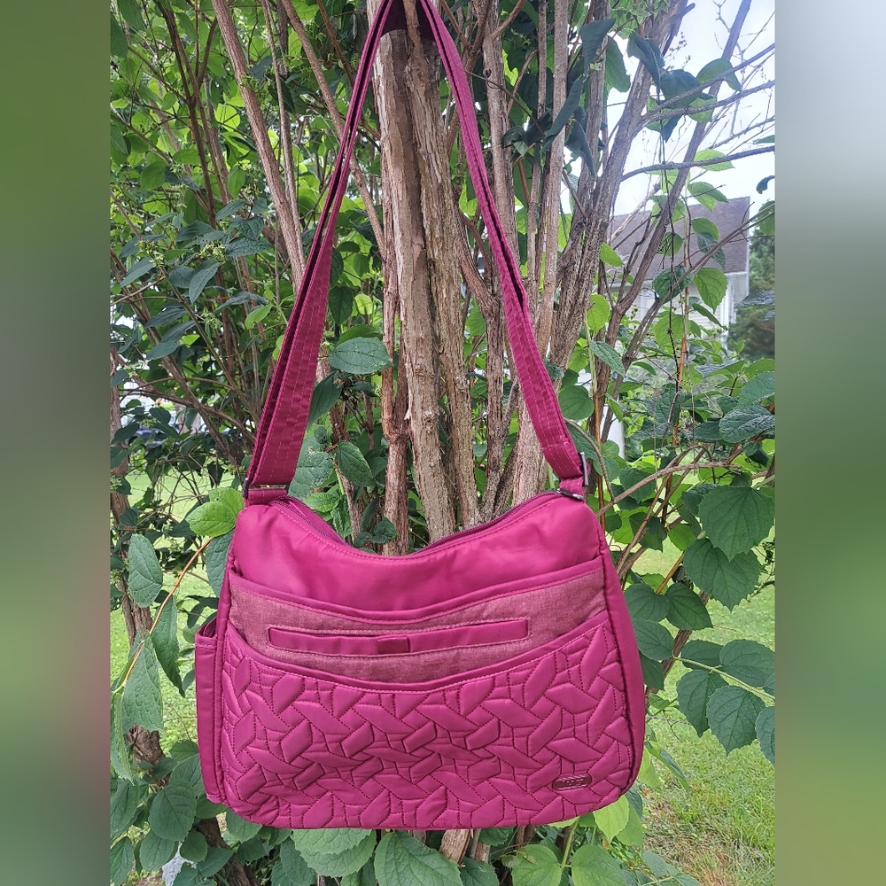 Lug Breeze Crossbody Bag Cranberry Red - Picture 2 of 11